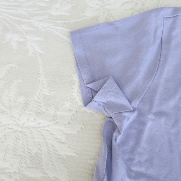 NWT Hanna Andersson Lavender Short Sleeve Dress Size 10 - Picture 5 of 9